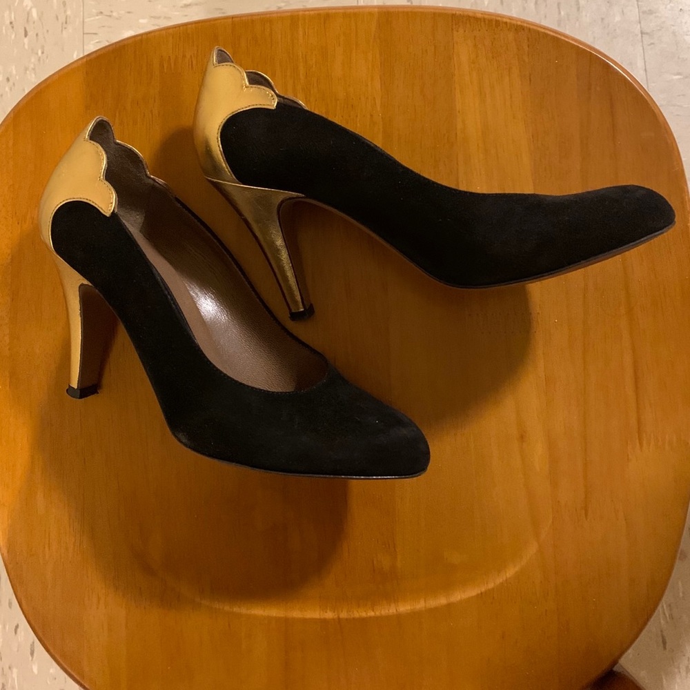 Marni Suede and Leather Heels